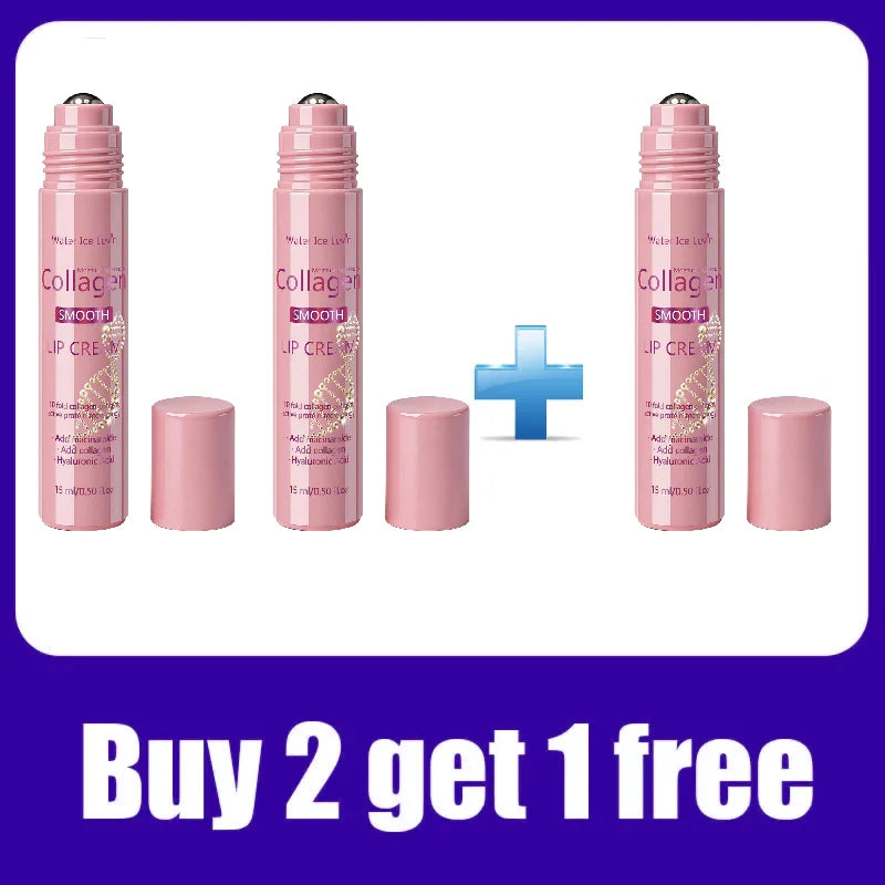 Collagen Lip Cream - Hyaluronic Acid & Niacinamide, Long-Lasting Hydration for Chapped Lips Fast plump lipstick plump gloss oil