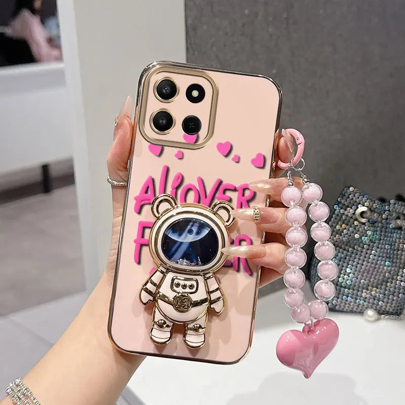 3-Piece Floral Phone Case Set for Honor Models