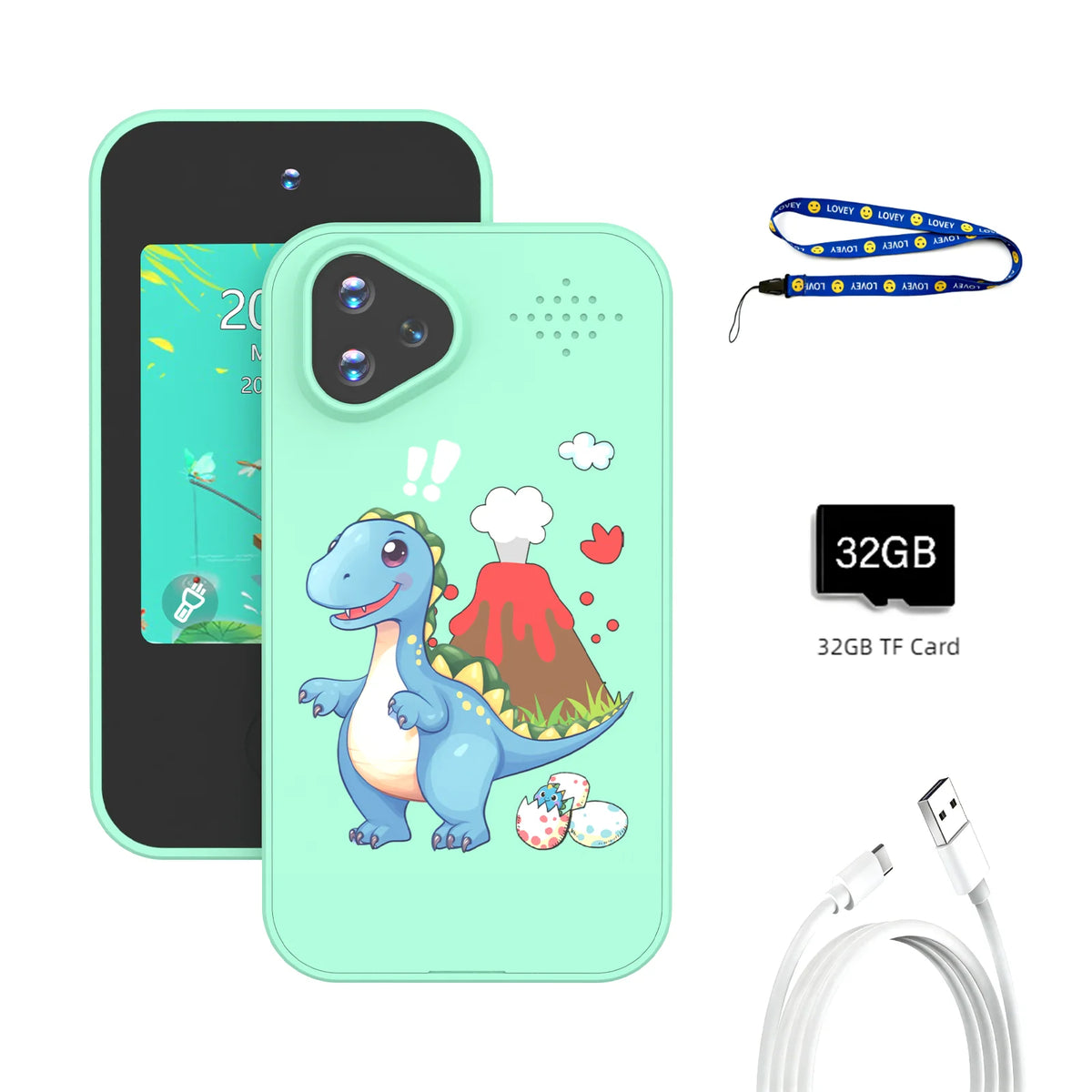 Smart Phone With Dual Camera HD 1080P Touchscreen Mini Player Digital