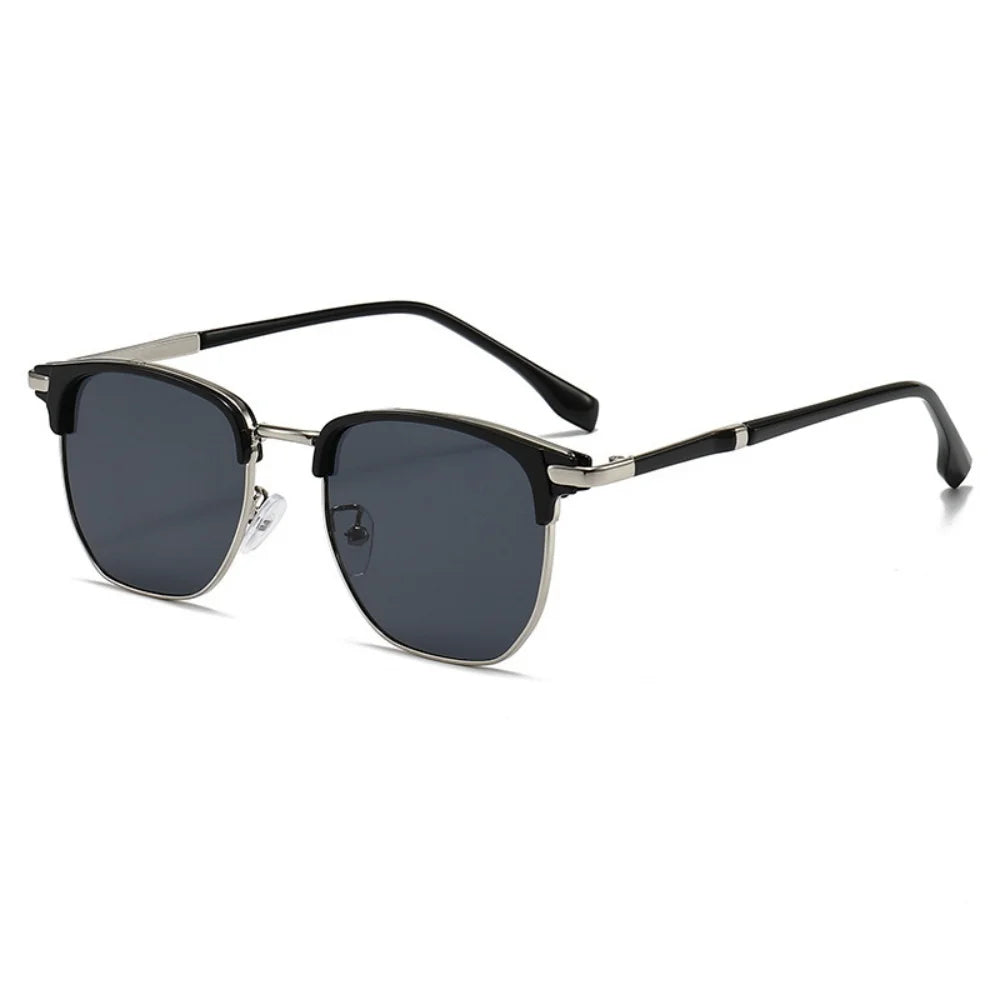 Vintage Half-Frame Sunglasses