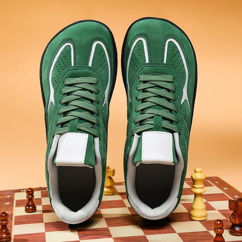 Wide-Toe Minimalist Walking Shoes