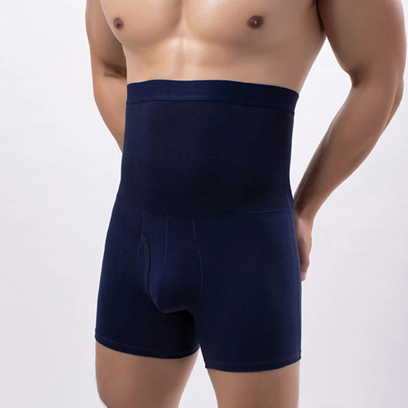 Men's Thermal High-Waist Boxer Shorts