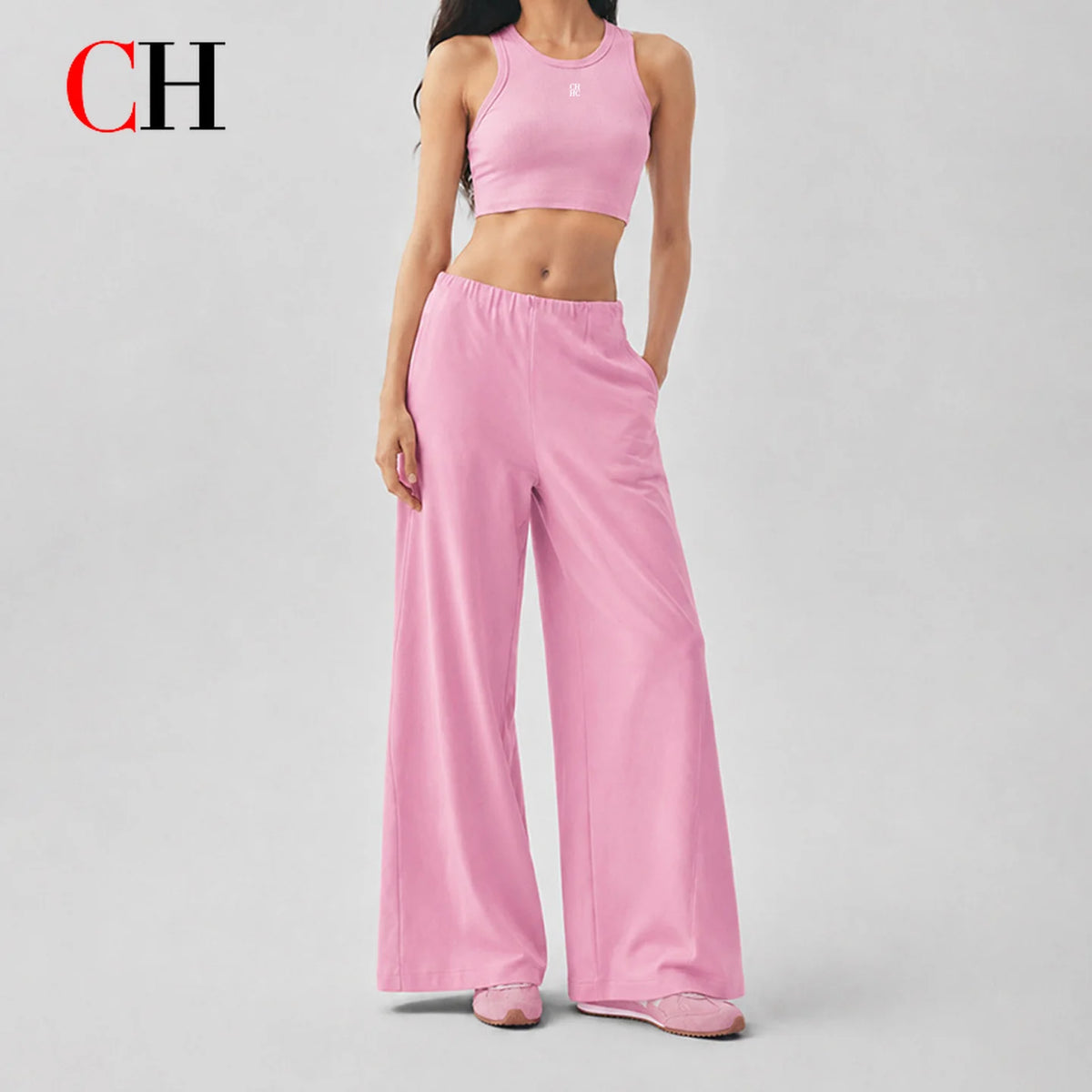 Women's Sleeveless Workout Crop Top