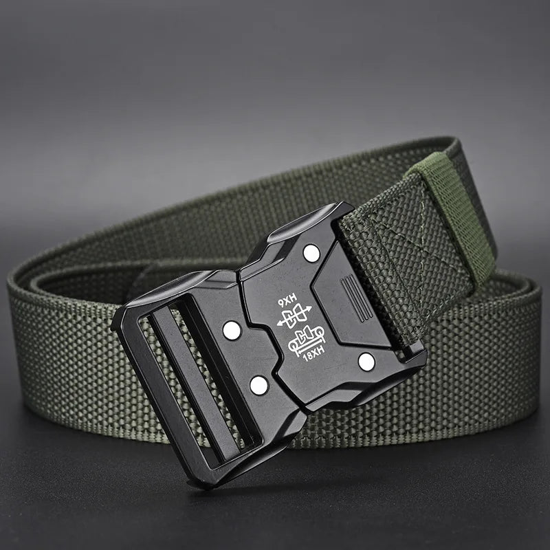 Tactical Waist Belt - Durable Automatic Buckle, Perfect For Outdoor