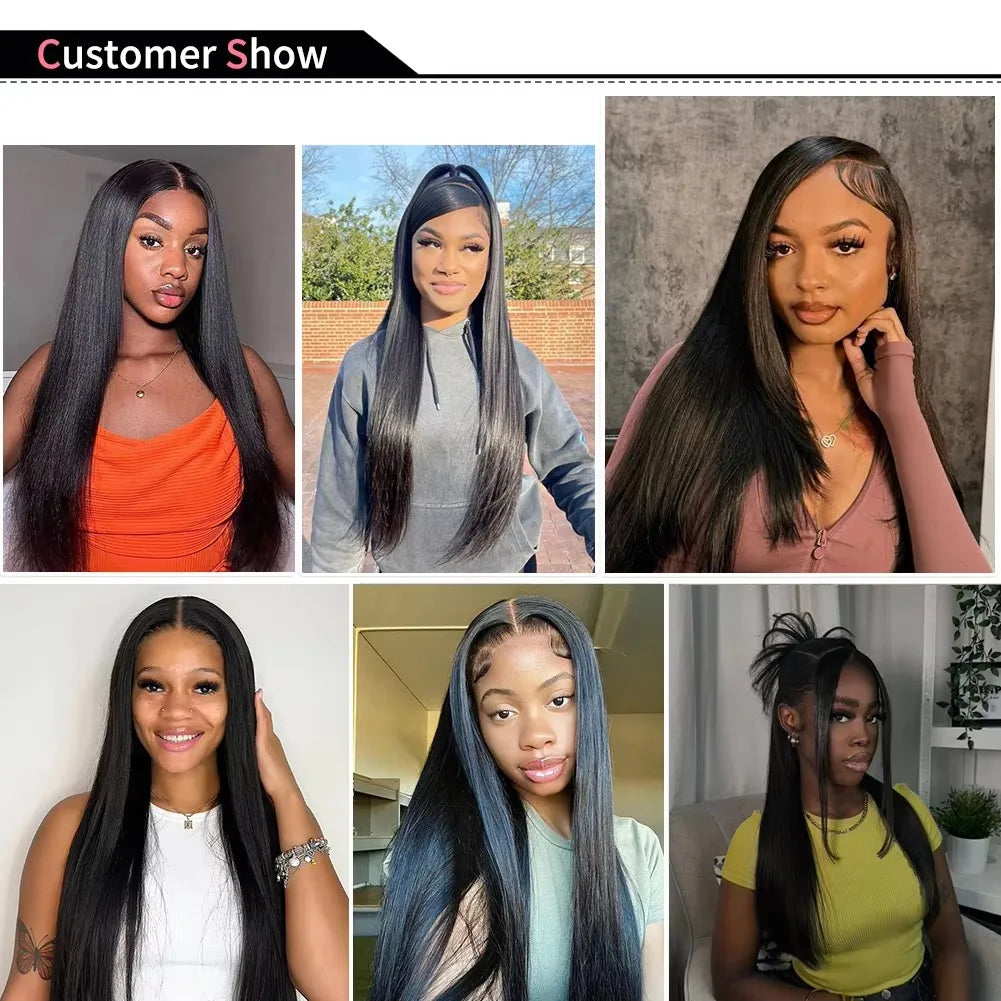 30 32 Inch Bone Straight Bundle Human Hair Unprocessed Raw Remy Hair 3 4
