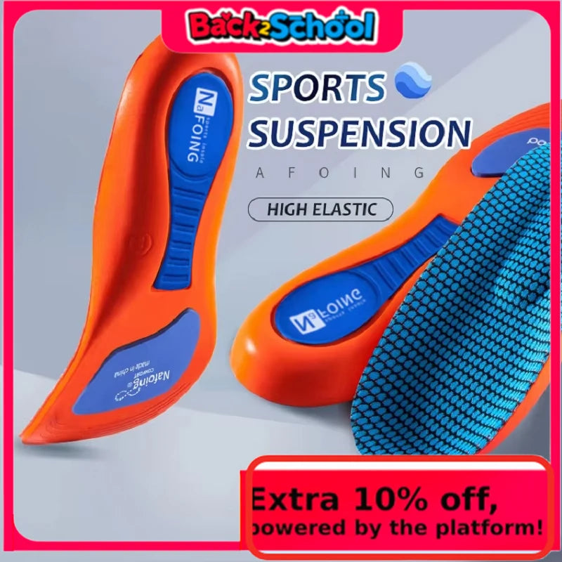Arch-Support Shoe Insoles