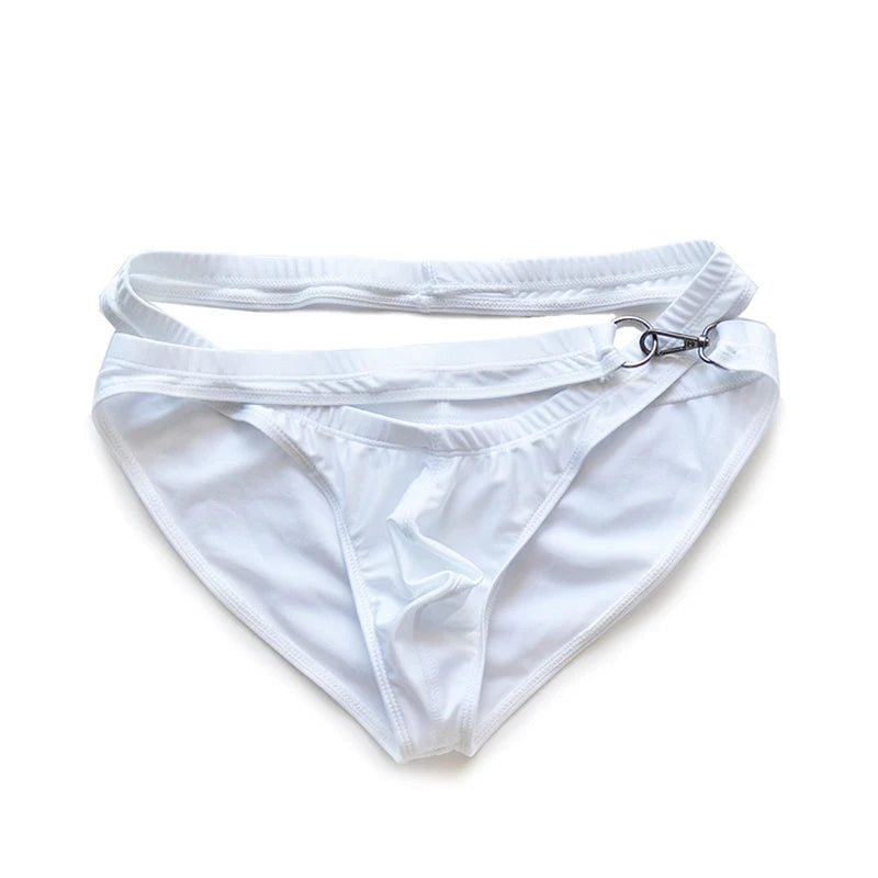 Double-Layer Swim Briefs