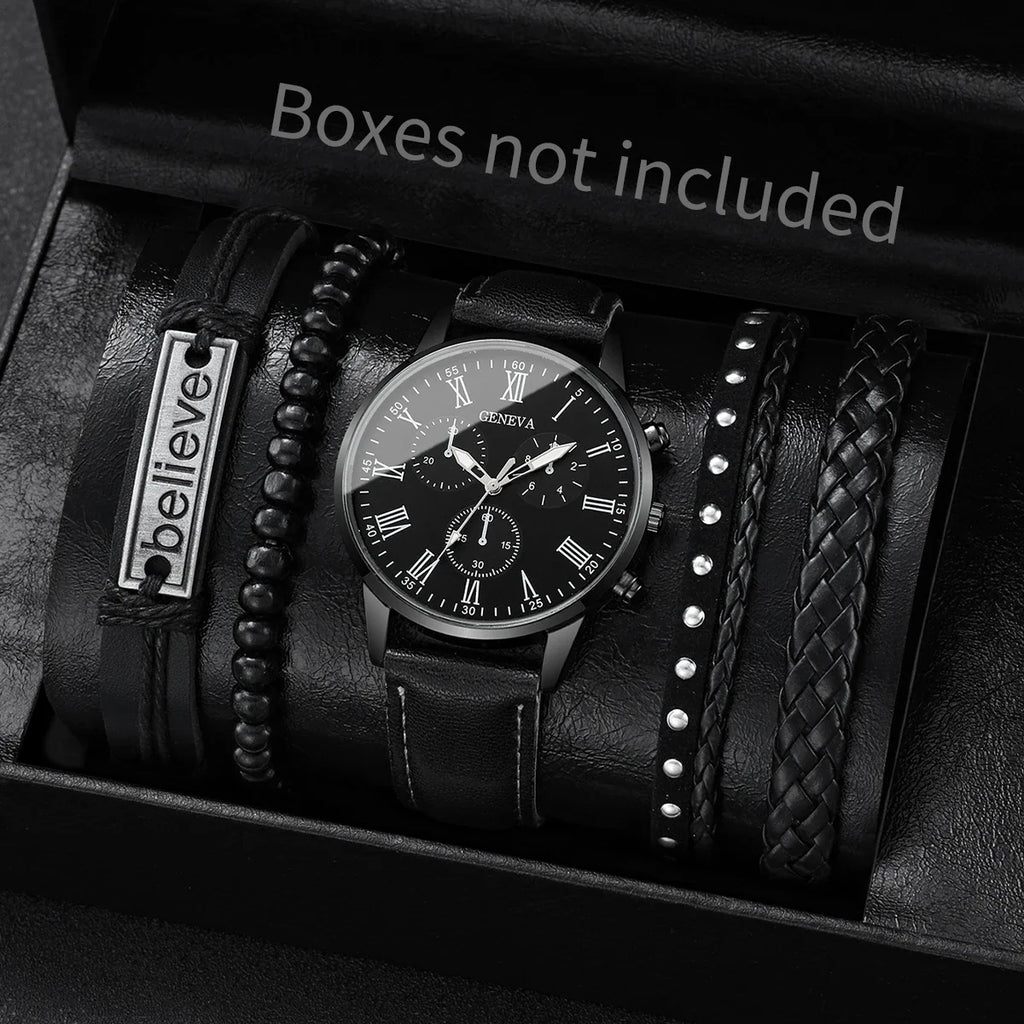 2026Men's versatile fashion watch, hot selling in foreign trade, business two eye watch