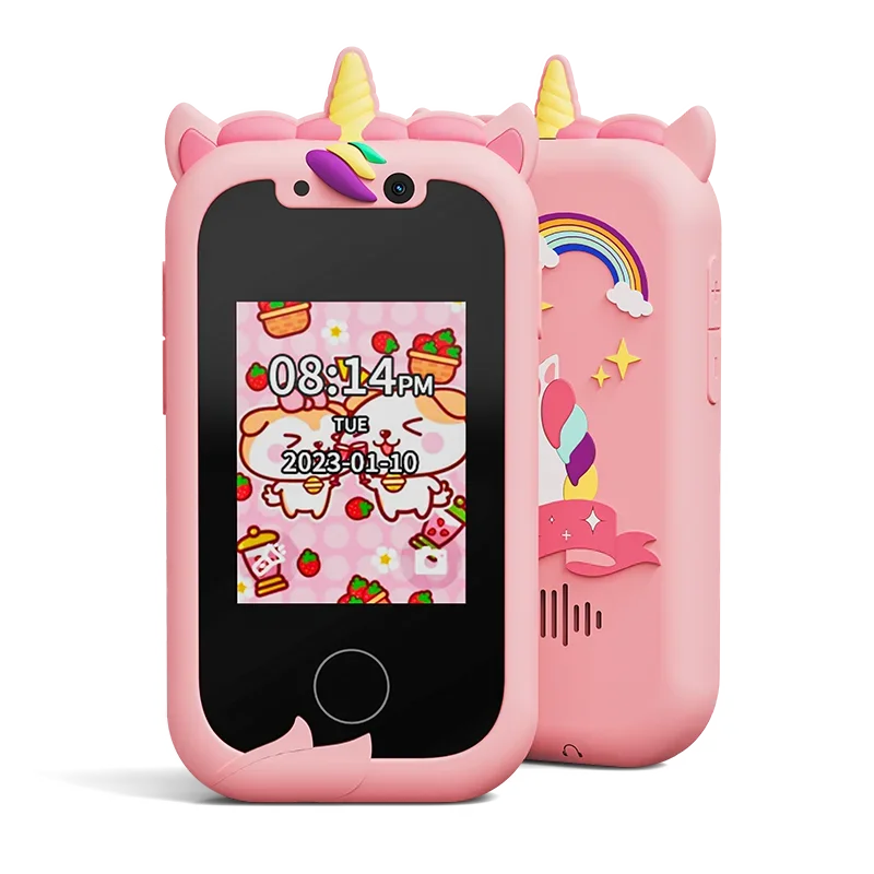 Kids Smart Phone Camera Toys Touchscreen Learning Toy For 3-12 Year Old
