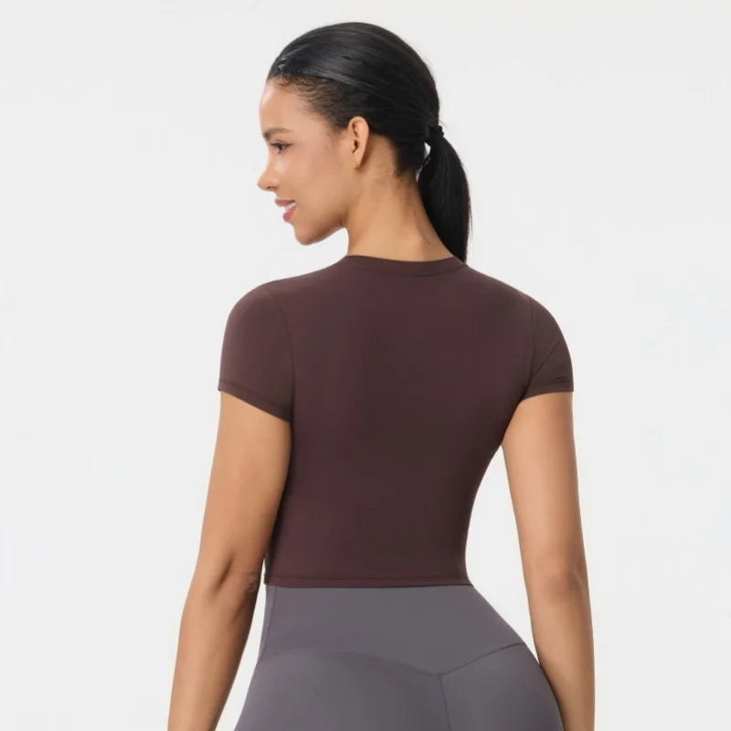 Women's Sleeveless Workout Crop Top