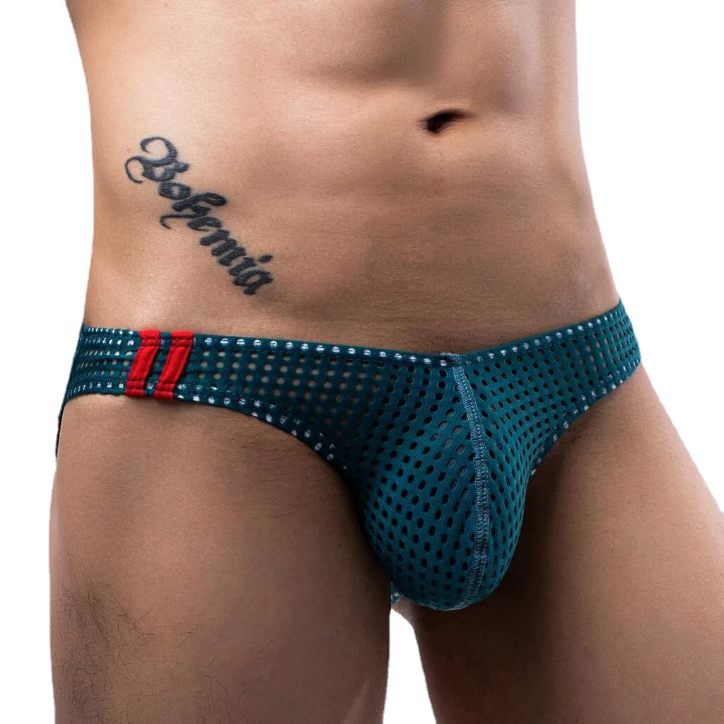 Breathable Mesh Low-Rise Briefs