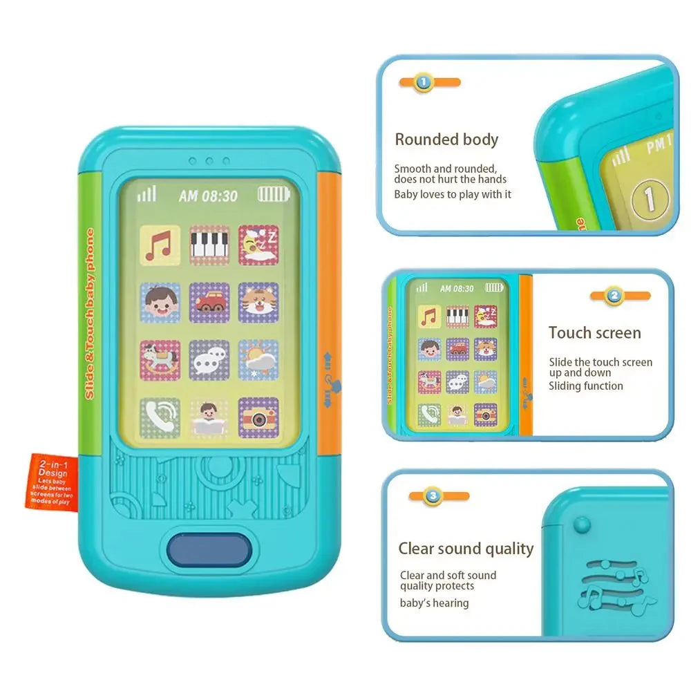 Kids Touch Screen Smart Mobile Phone Toys Enlightenment Early Education