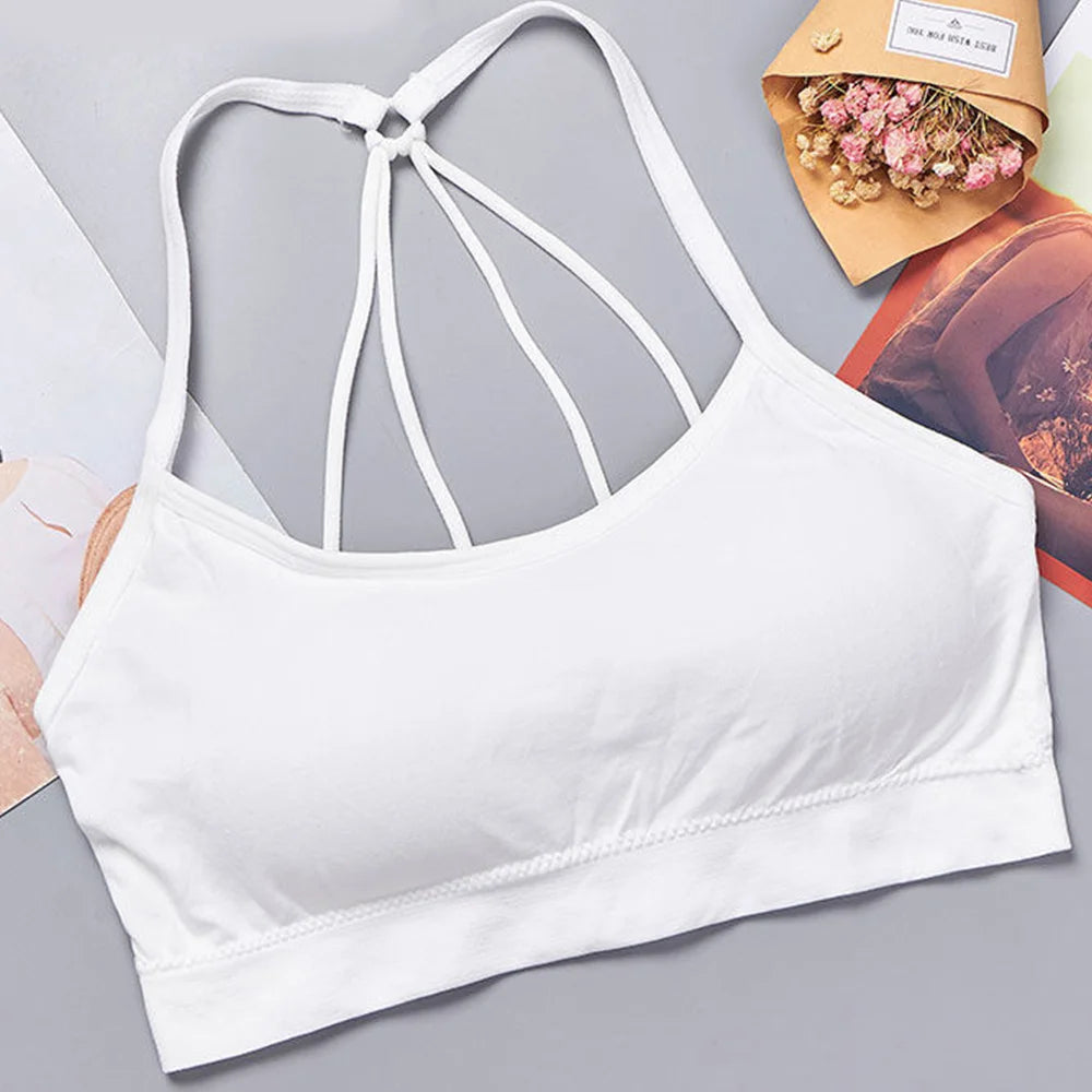 Women's Sleeveless Workout Crop Top