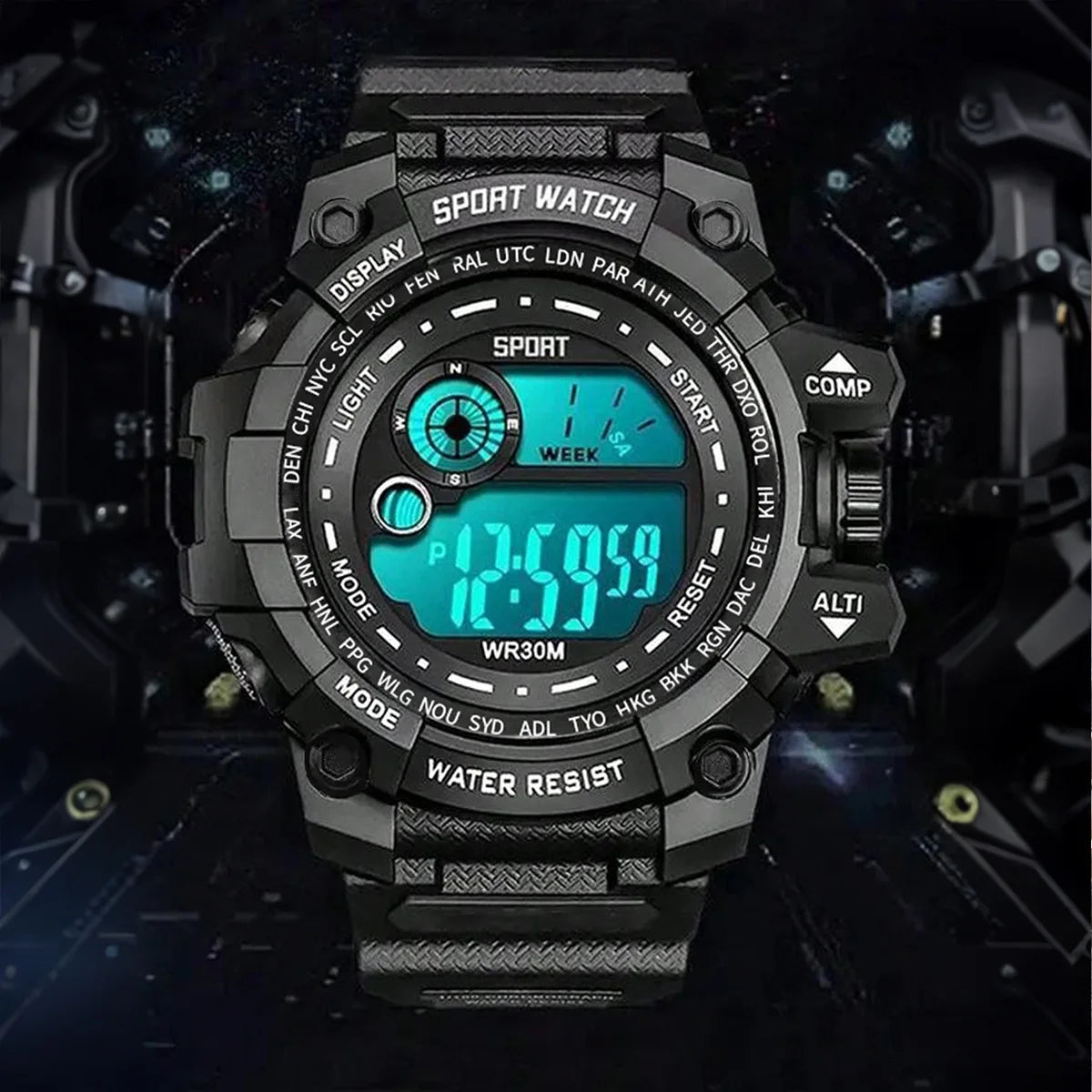 Men's LED Digital Sport Watch
