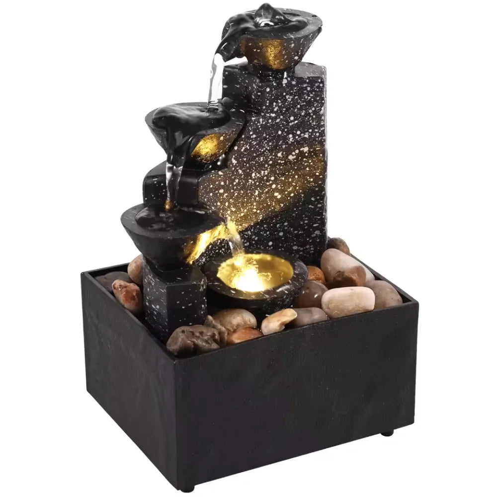 LED Tabletop Water Fountain