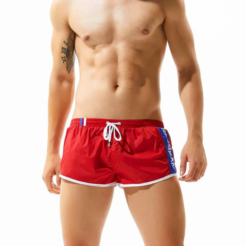 SEOBEAN Shorts Mens Boxers Shorts Male Brand Board Shorts Men's Short Leisure Fitness Fashion Jogger 4 Colors Summer Beachwear