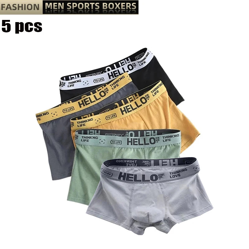 5-Pack Breathable Boxer Shorts