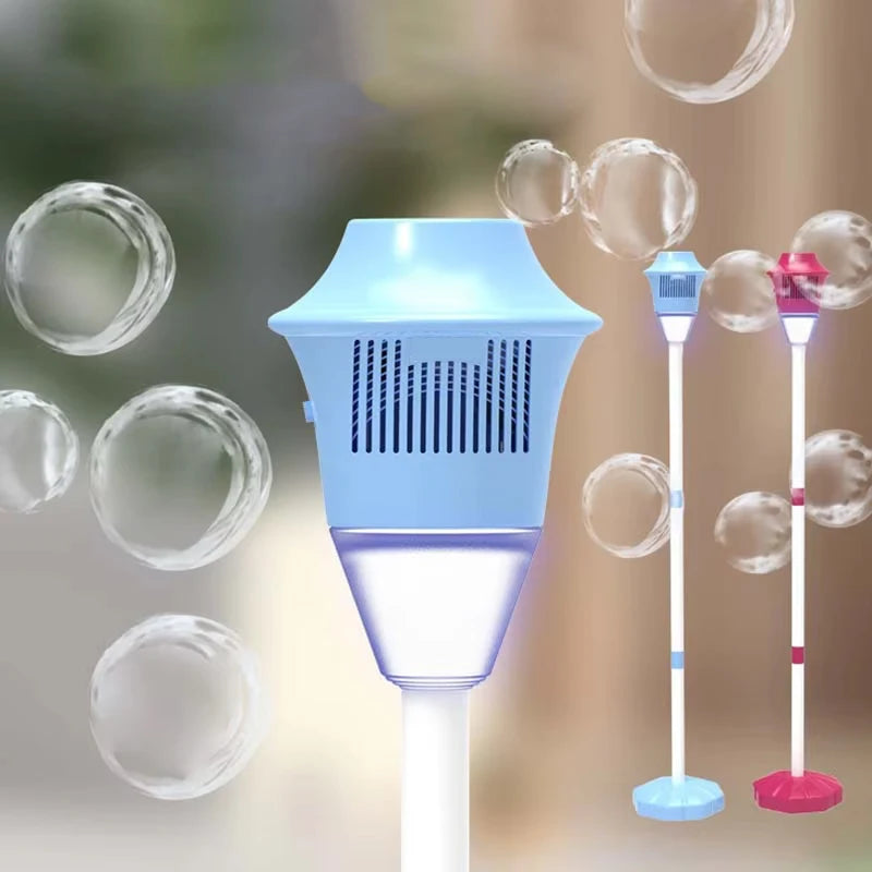Outdoor Fully Automatic Bubble Machine With Street Light And Music -