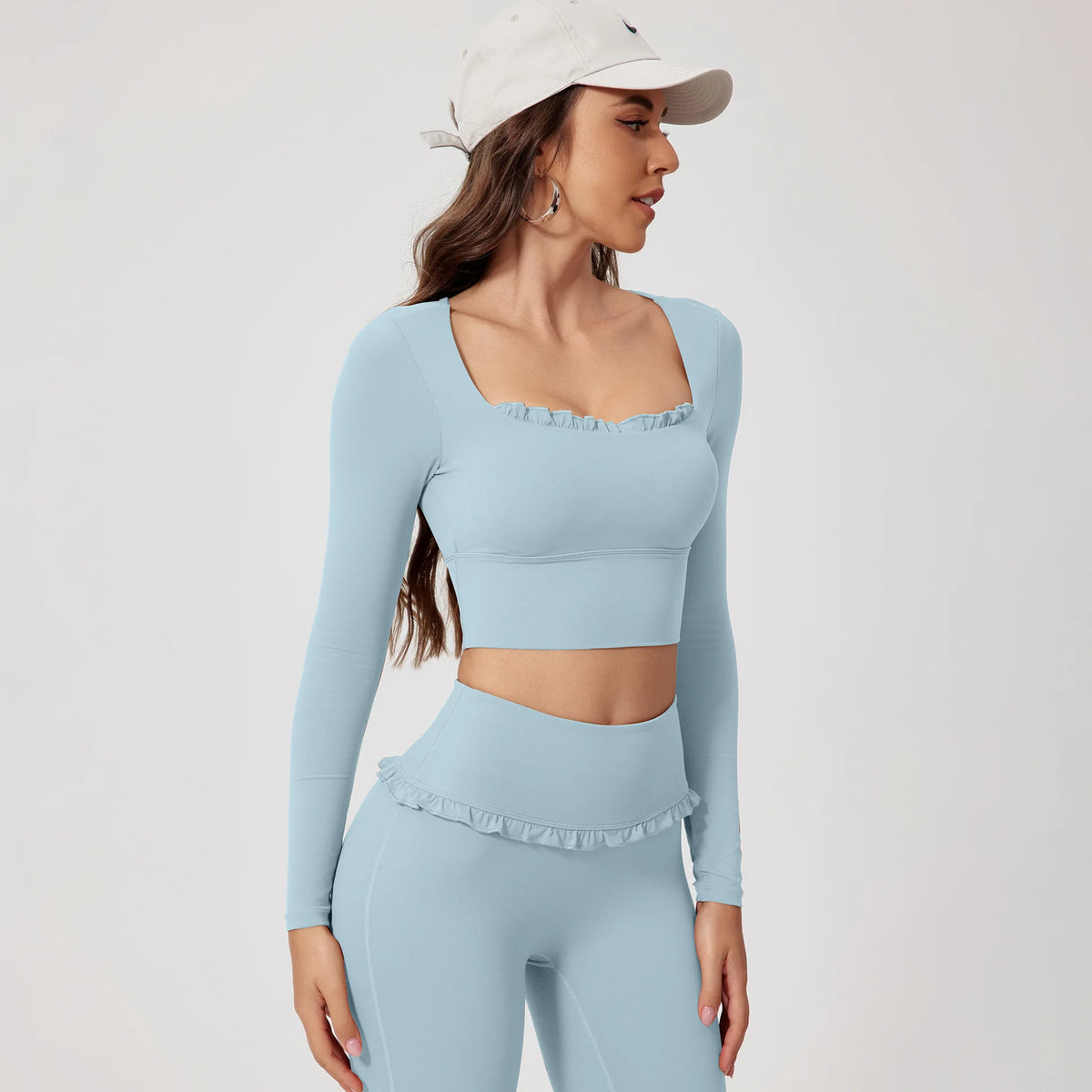 Women's Sleeveless Workout Crop Top