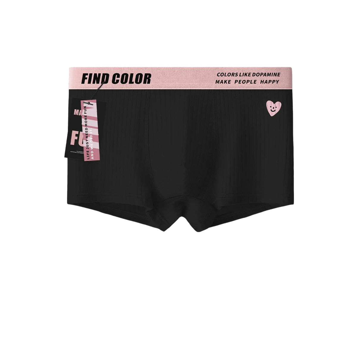 Mens Panties Boxers Modal Cotton Men's Underwear Breathable Man Boxershorts Striped Underpants Skin-friendly Boxer Shorts Pink