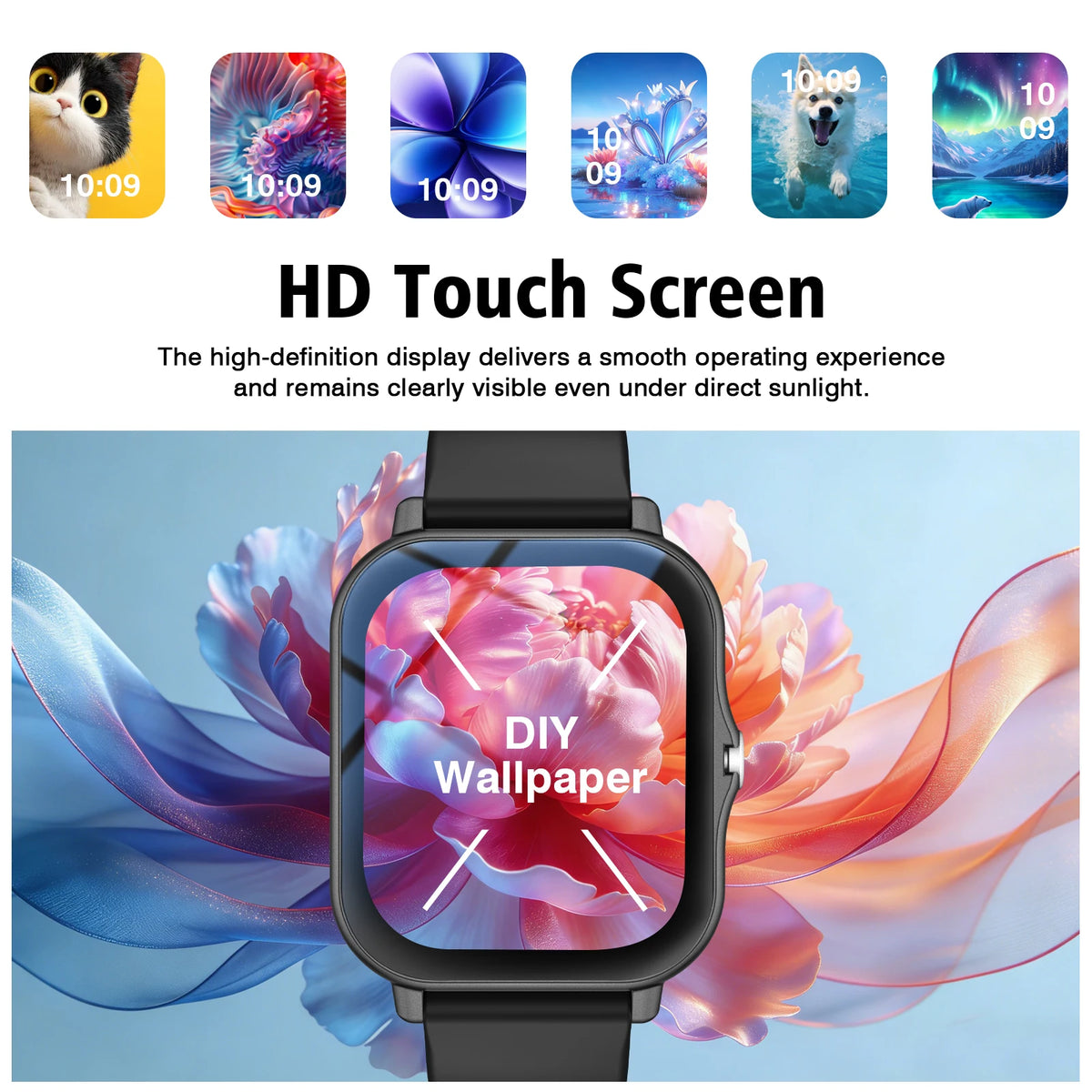 Bluetooth Calling Smart Watch with Sports Modes