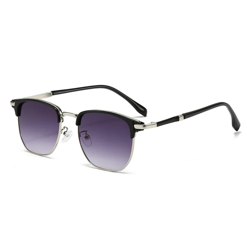 Vintage Half-Frame Sunglasses
