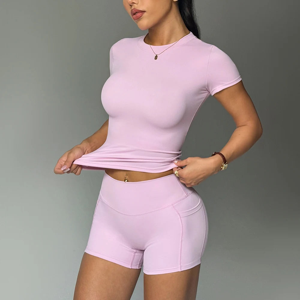 Women's Sleeveless Workout Crop Top