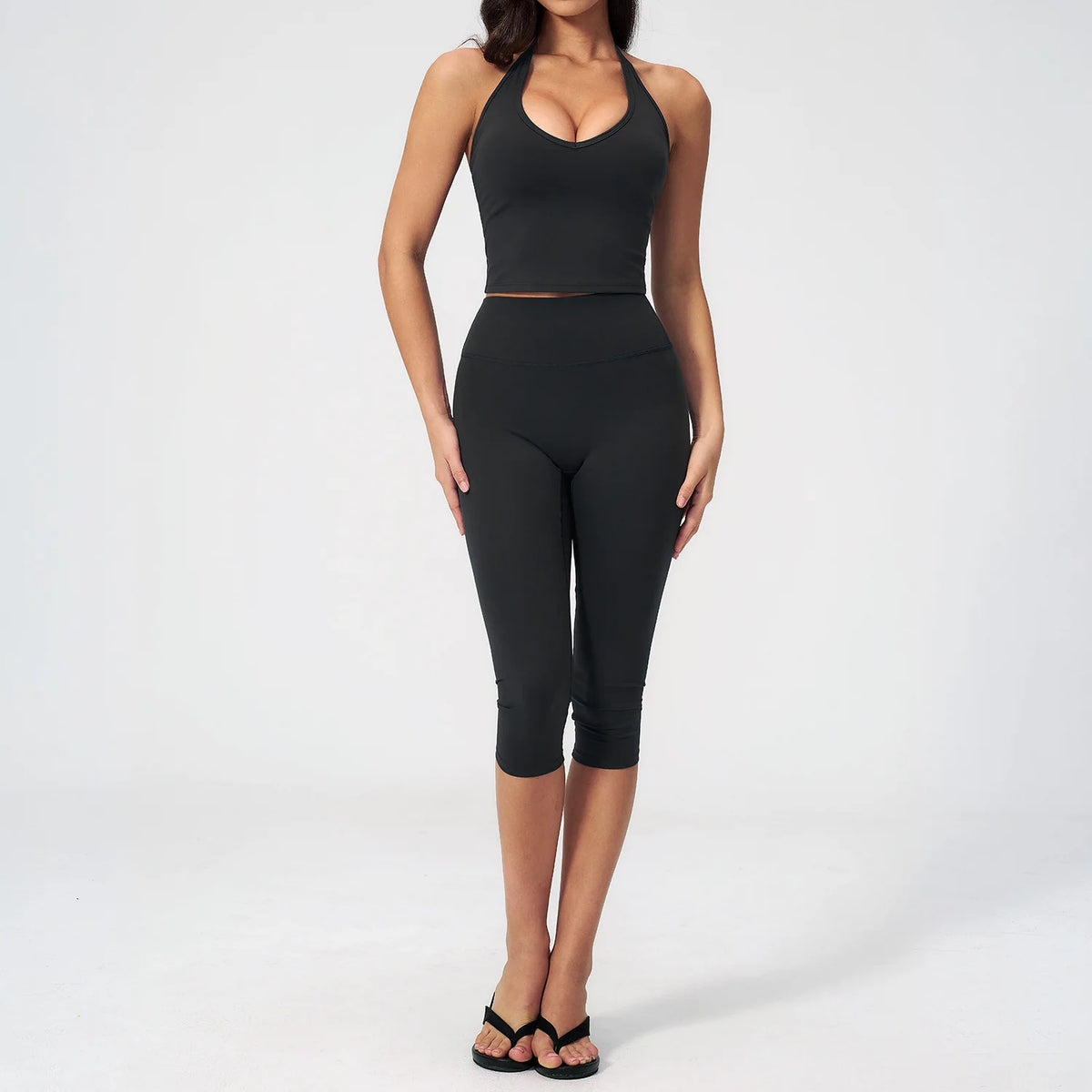 Women's Sleeveless Workout Crop Top