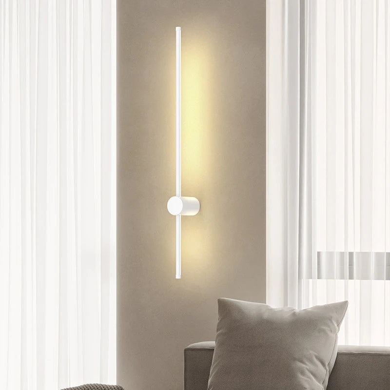 350° Rotatable LED Wall Lamps for TV Background Aluminum Hardwired LED Wall Lights Corridor Wall Sconce for Bedroom Living Room