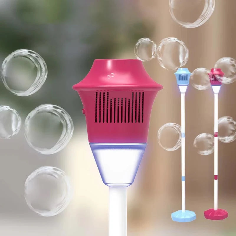 Outdoor Fully Automatic Bubble Machine With Street Light And Music -
