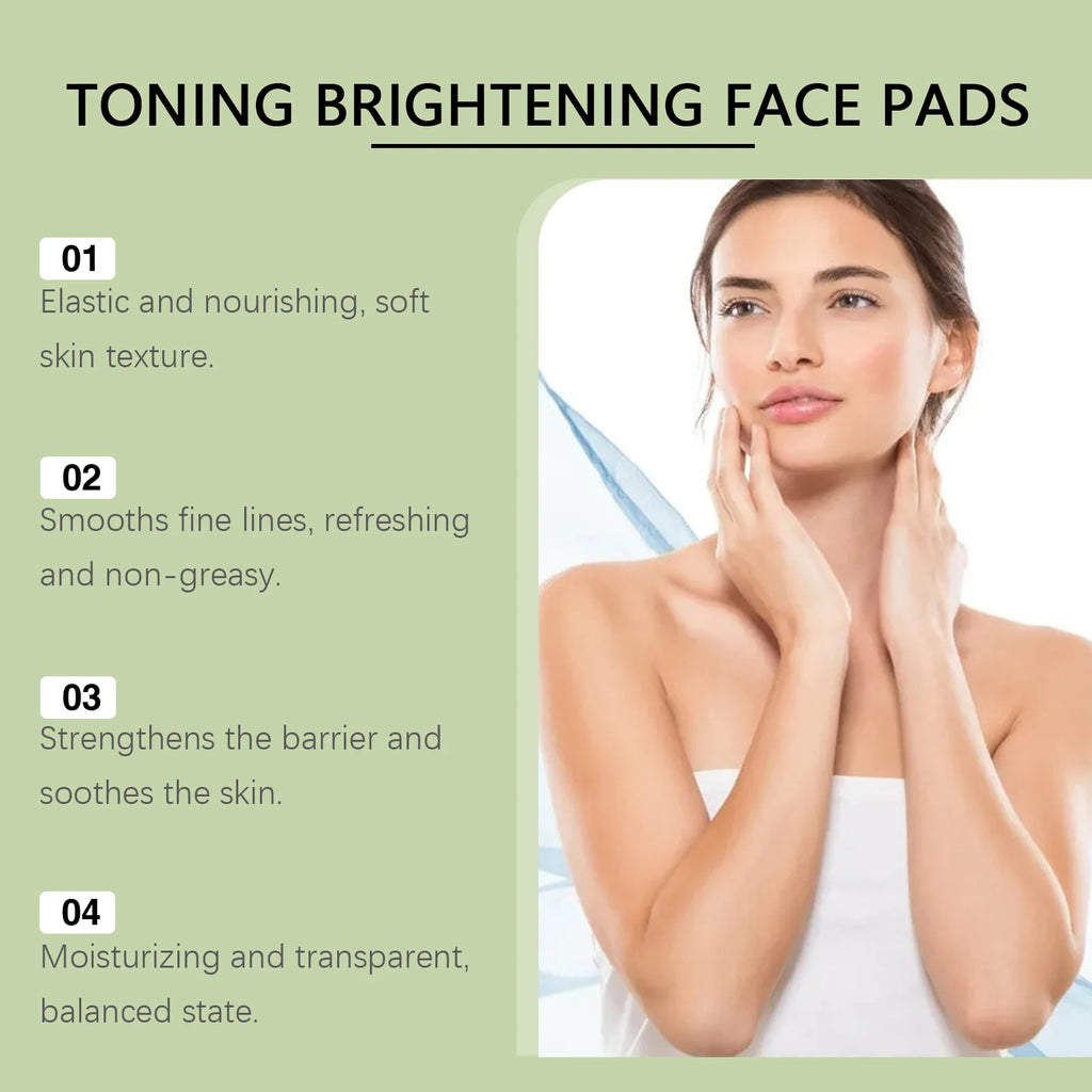 Centella Asiatica Moisturizing Cotton Pads Reduce Dullness Brighten Fade