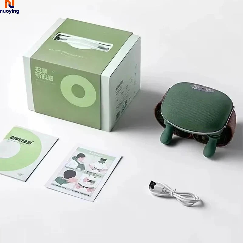 Portable Neck Shoulder Back Kneading Massage Shawl Wireless Body Relaxation Massager for Home Office Car Travel Use