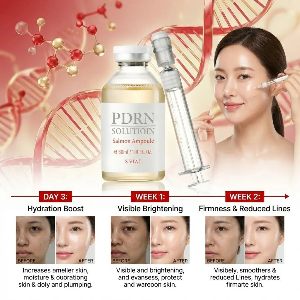 PDRN Salmon DNA Serum Ampoule Advanced Skincare Deep Repair Renew