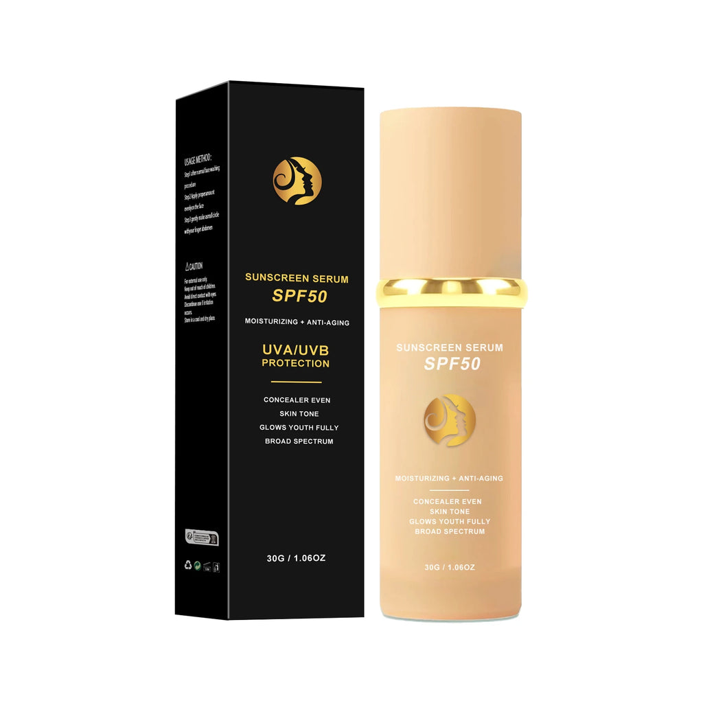 Sunscreen Liquid Foundation Waterproof Sweatproof Concealer Skin Tone