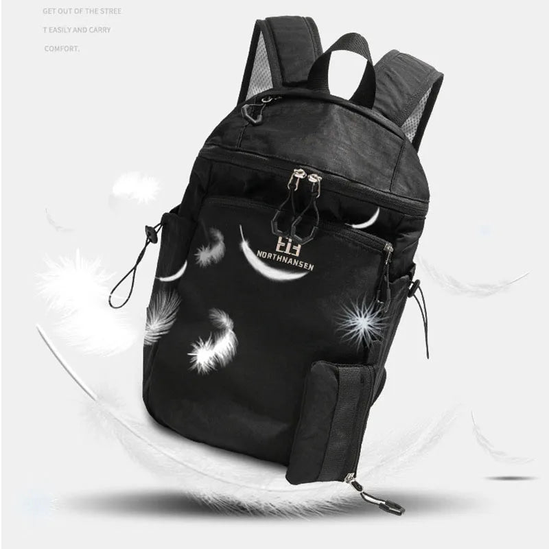 Simple Backpack, Outdoor Sports Bag, Hiking Bag, Stylish and Versatile Casual Bag, Large-Capacity Student School Bag