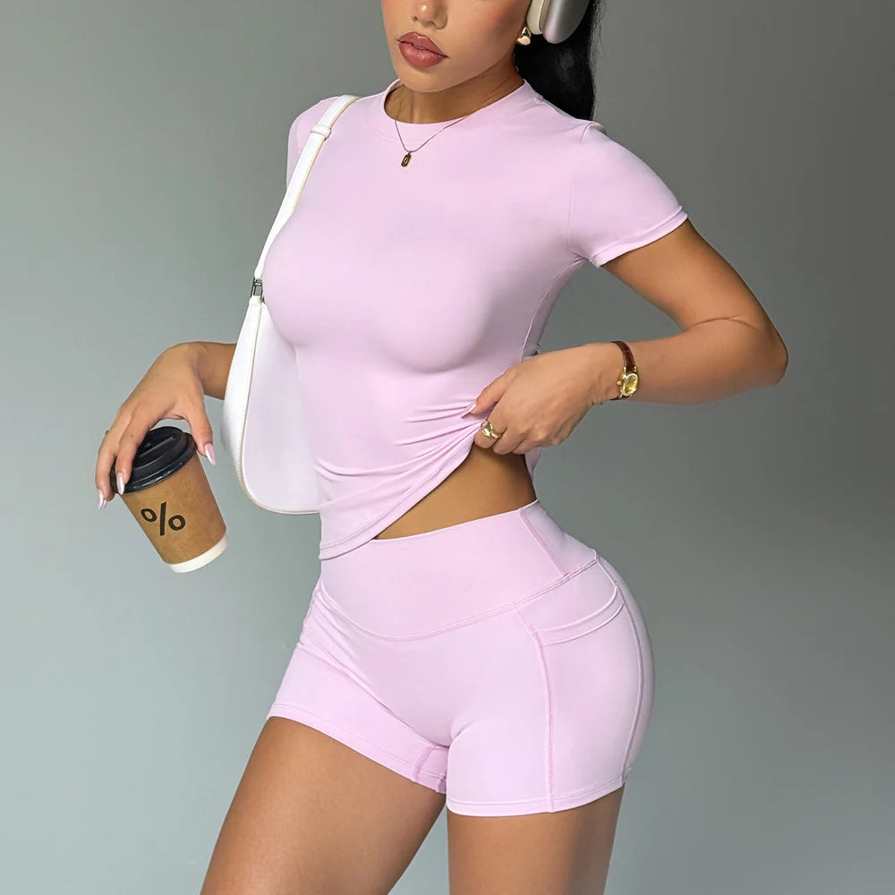 Women's Sleeveless Workout Crop Top
