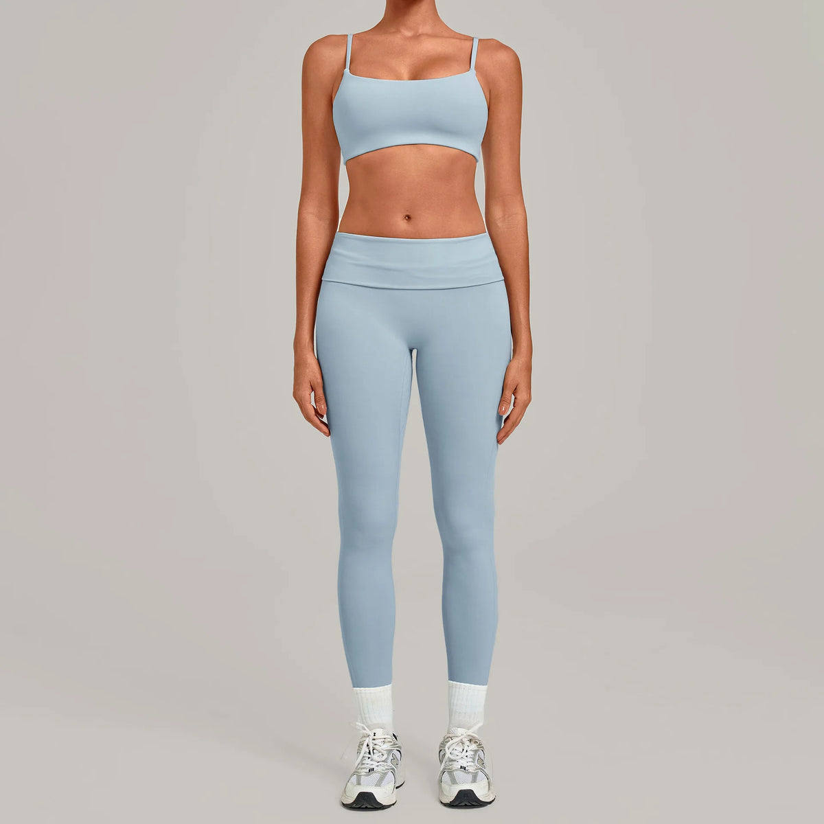 Women's Sleeveless Workout Crop Top