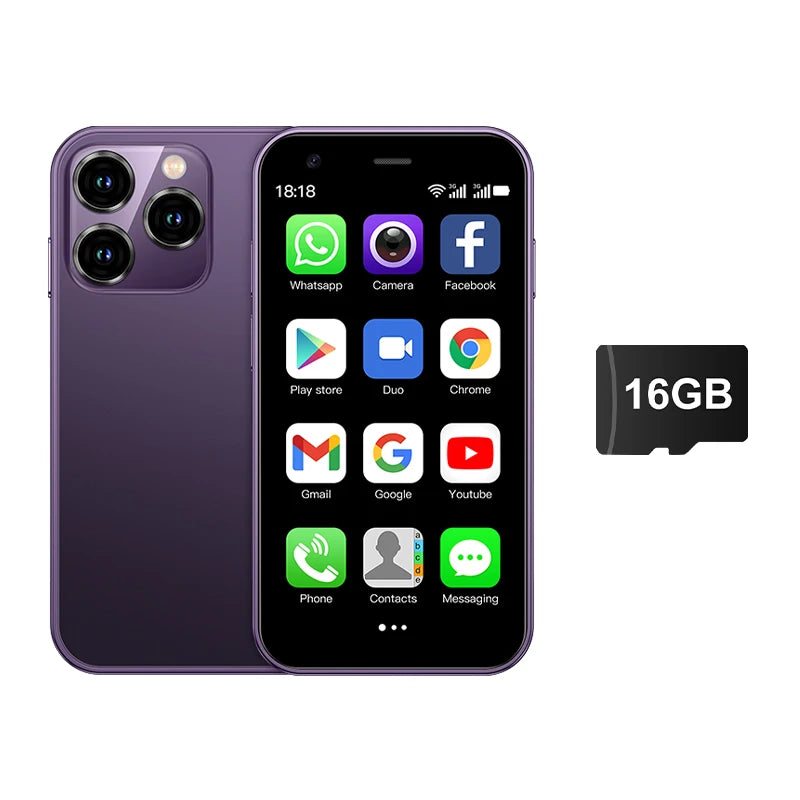 SERVO 15SE Mini Smartphone 3G WCDMA Android System WiFi Hotspot Play
