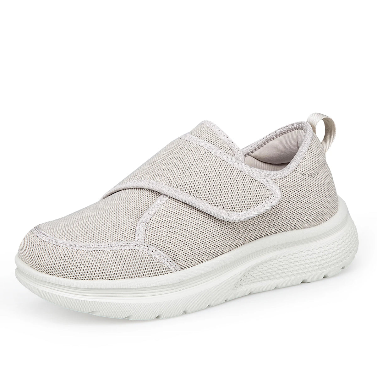 Wide-Fit Adjustable Walking Shoes