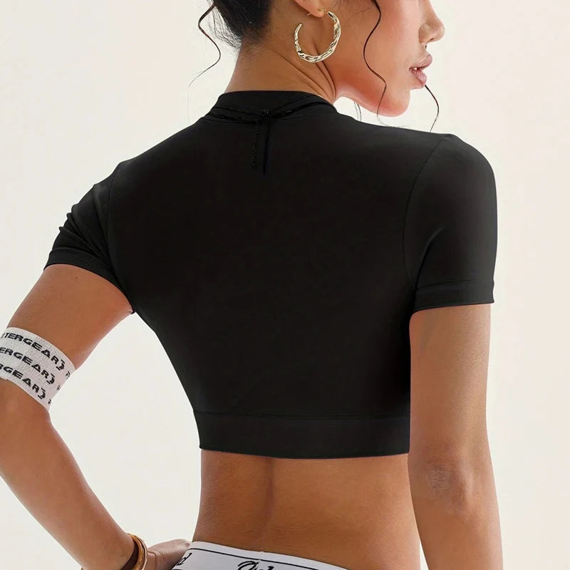 Women's Sleeveless Workout Crop Top