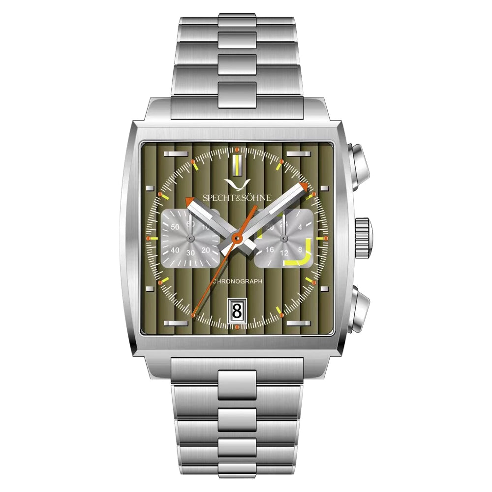 Men's Chronograph-Style Sport Quartz Watch