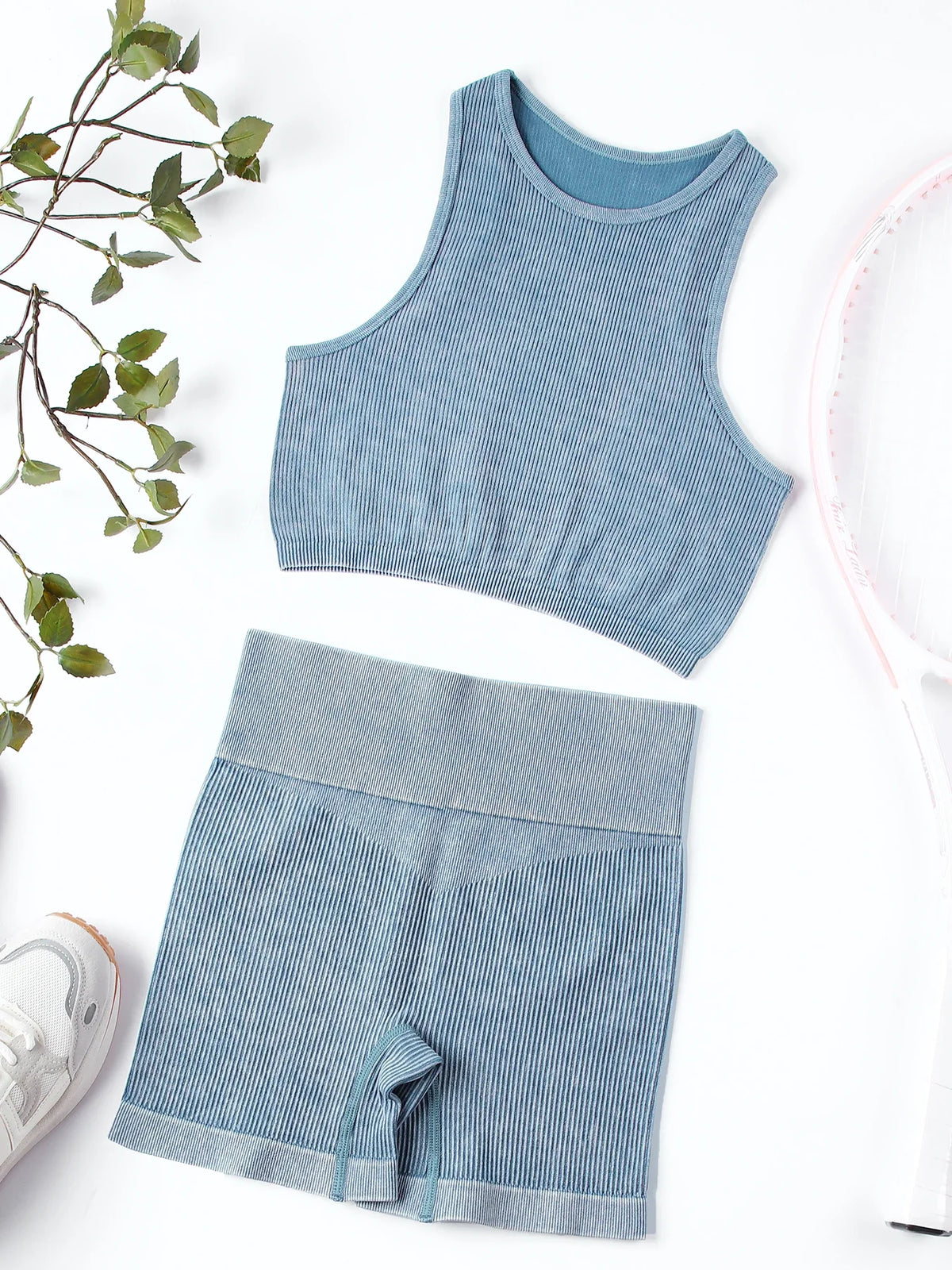 Women's Sleeveless Workout Crop Top