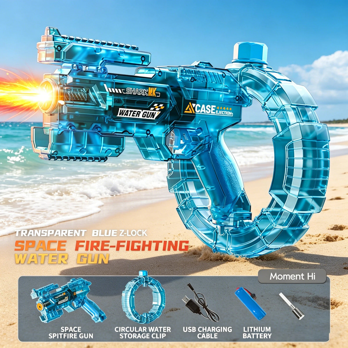 Electric Light & Sound Water Blaster