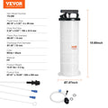SucceBuy 6.5L Fluid Extractor Manual Hand-Operated Car Brake Oil Changer