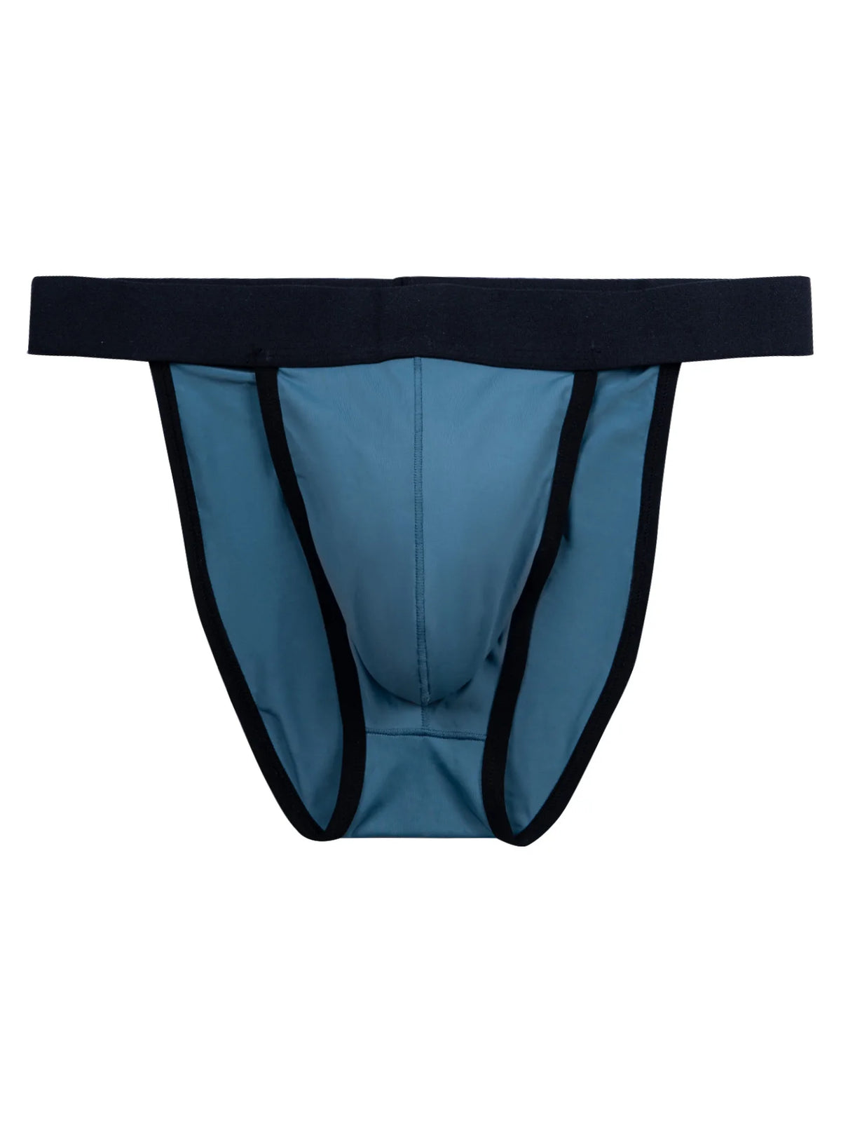 [Men's Briefs] 4-Pack of Men's New Soft Random Solid Color Briefs, Men's Elastic Fashionable Trendy Briefs, Men's Cool Breathable Comfortable Close-Fitting Briefs
