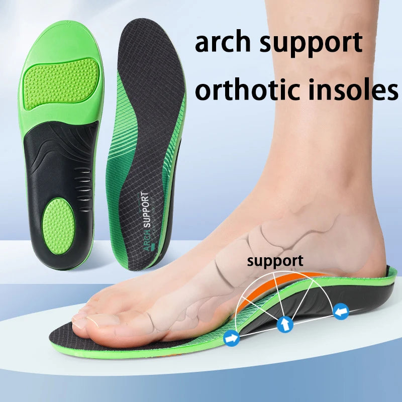 Shock-Absorbing Arch-Support Insoles – 1 Pair
