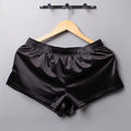Lounge Bottoms Ice Silk Satin Boxer Shorts Casual Style Loose Male Panties Underpants Boxer Shorts Male