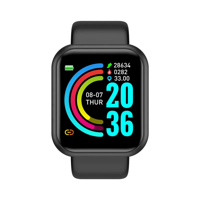 Unisex Bluetooth Fitness Smartwatch