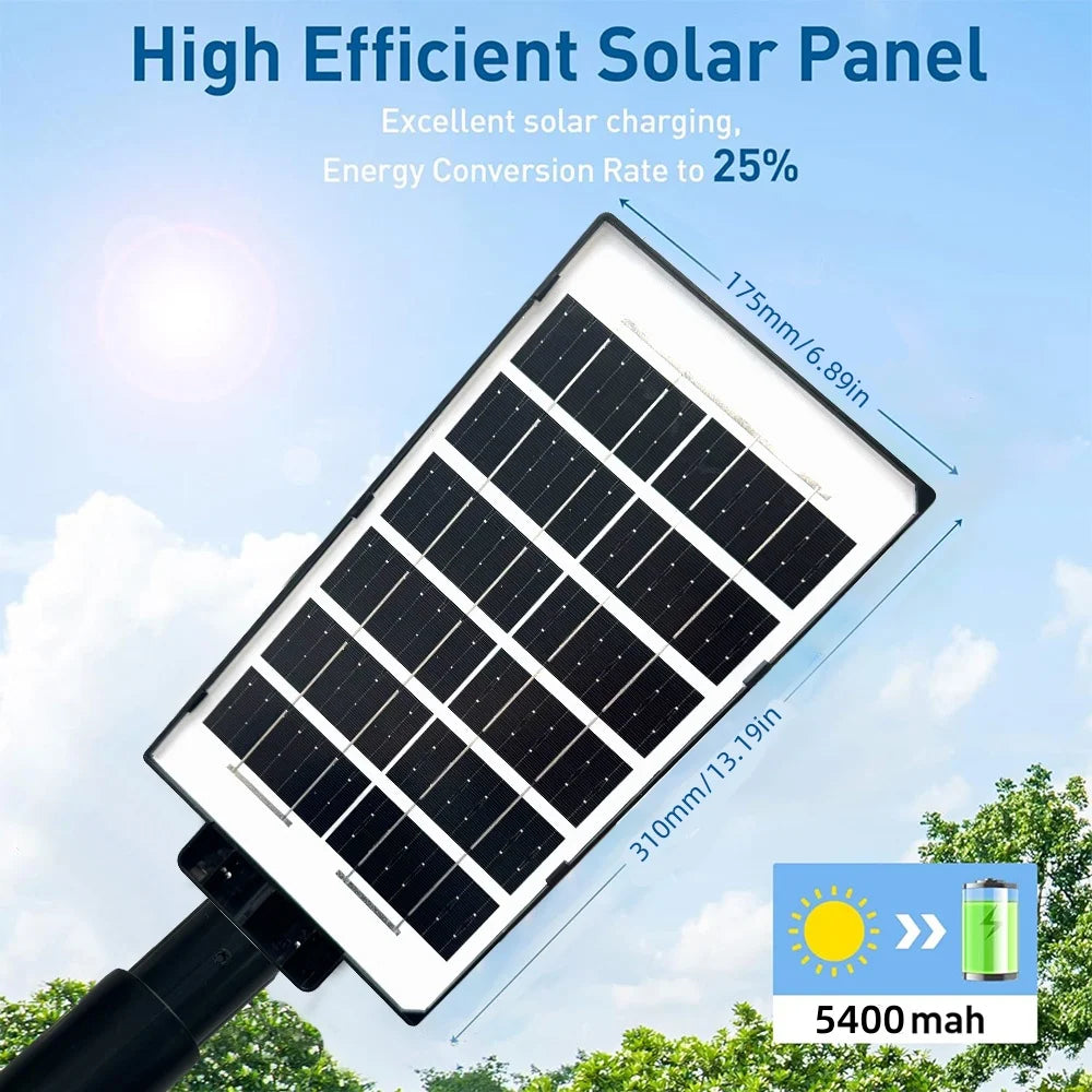 2X 3000LM Super Powerful LED Solar Light Outdoor IP65 Motion Sensor Super Bright Outdoor Solar Wall Lamp Garden Street Spotlight