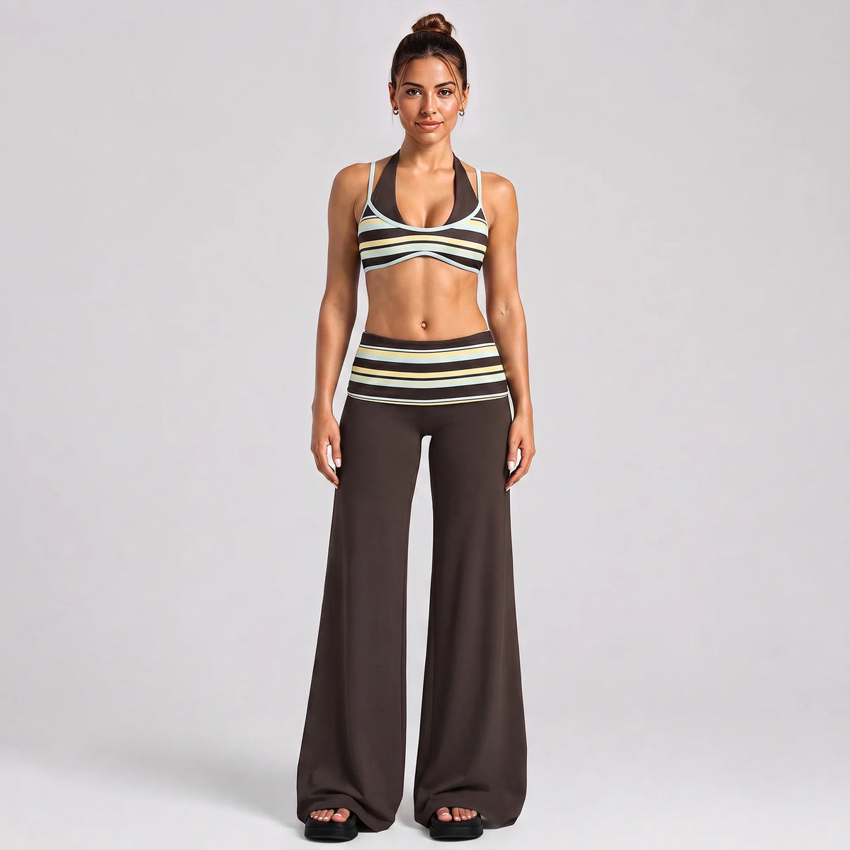Women's Sleeveless Workout Crop Top